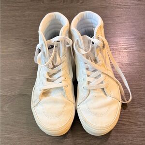 Vans Kids High-Top Sneakers - White